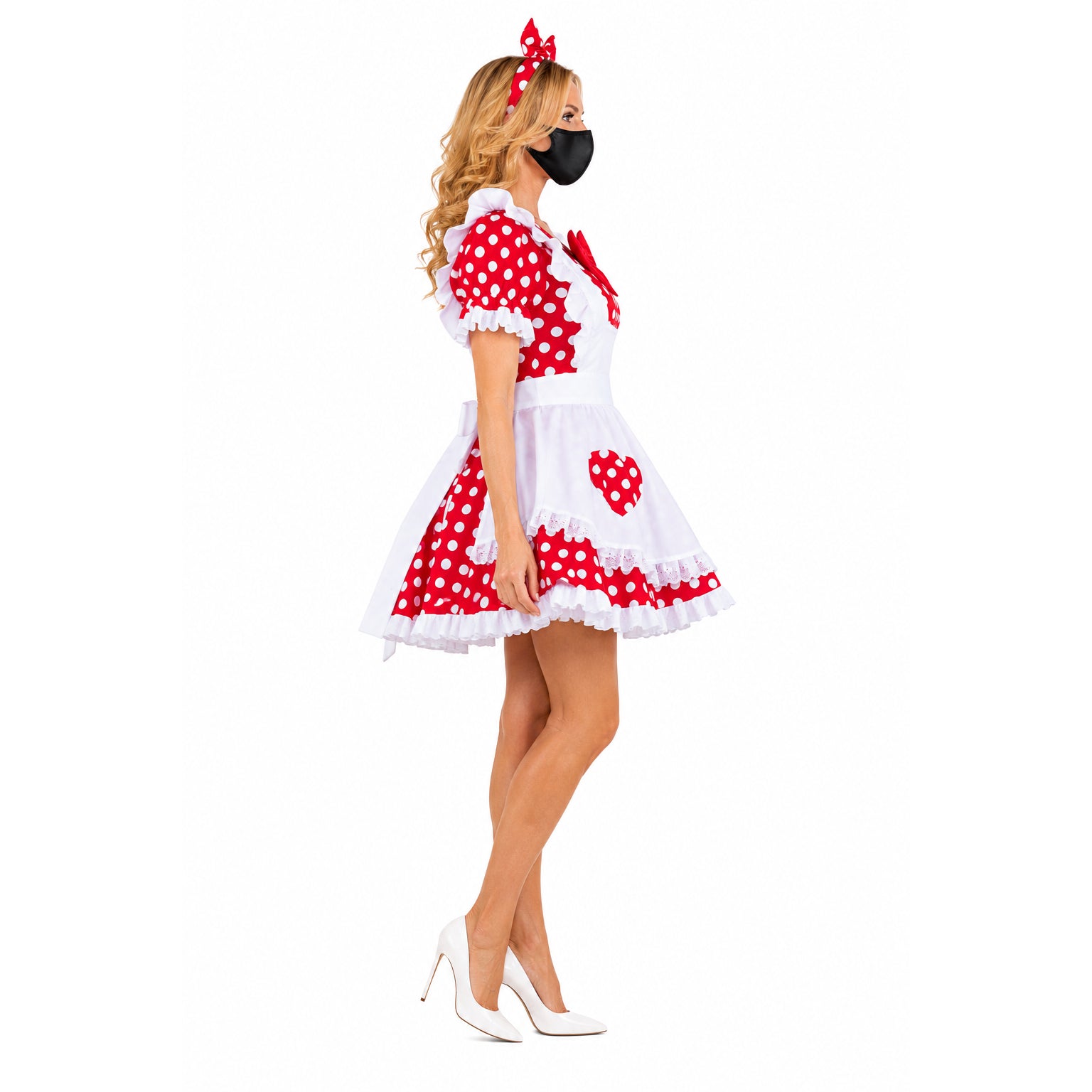 red cotton dress G2240