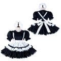 black cotton dress G2257