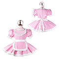 pink heavy pvc dress G2261