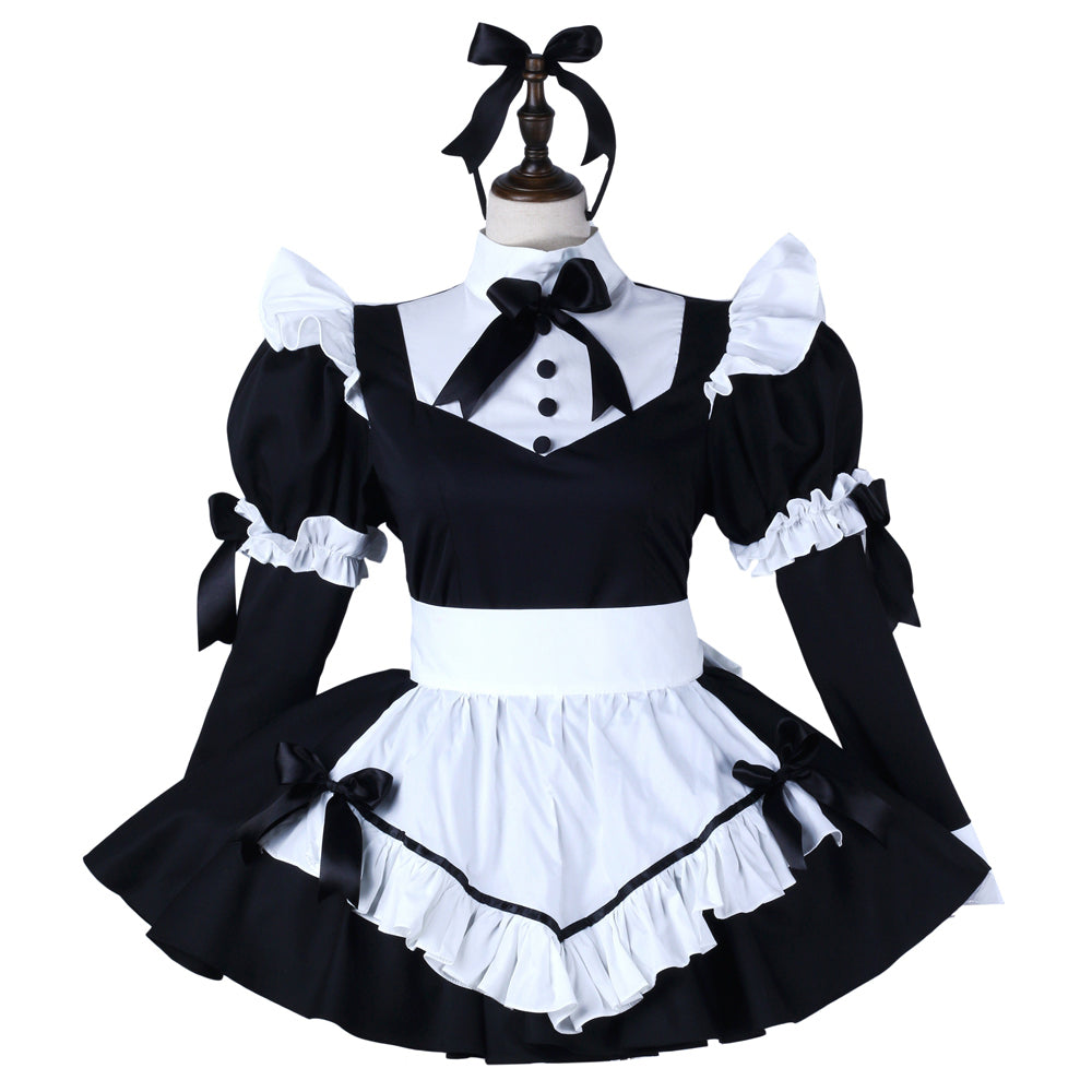 black cotton dress G2275