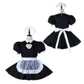 black cotton dress G2277
