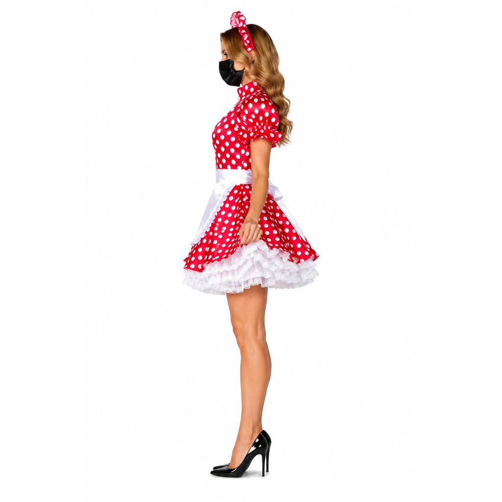 red satin dress G2281
