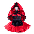 red satin dress G2329