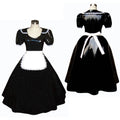 schwarzes, dünnes PVC-Kleid G304