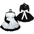 schwarzes, dünnes PVC-Kleid G319