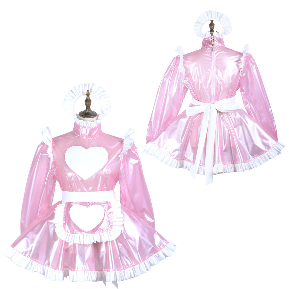 pink clear pvc g3717