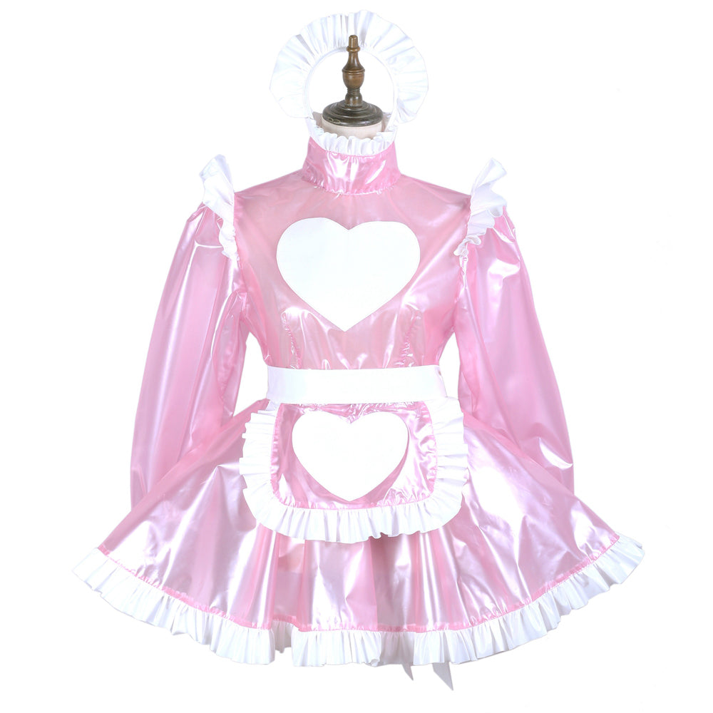 pink clear pvc g3717