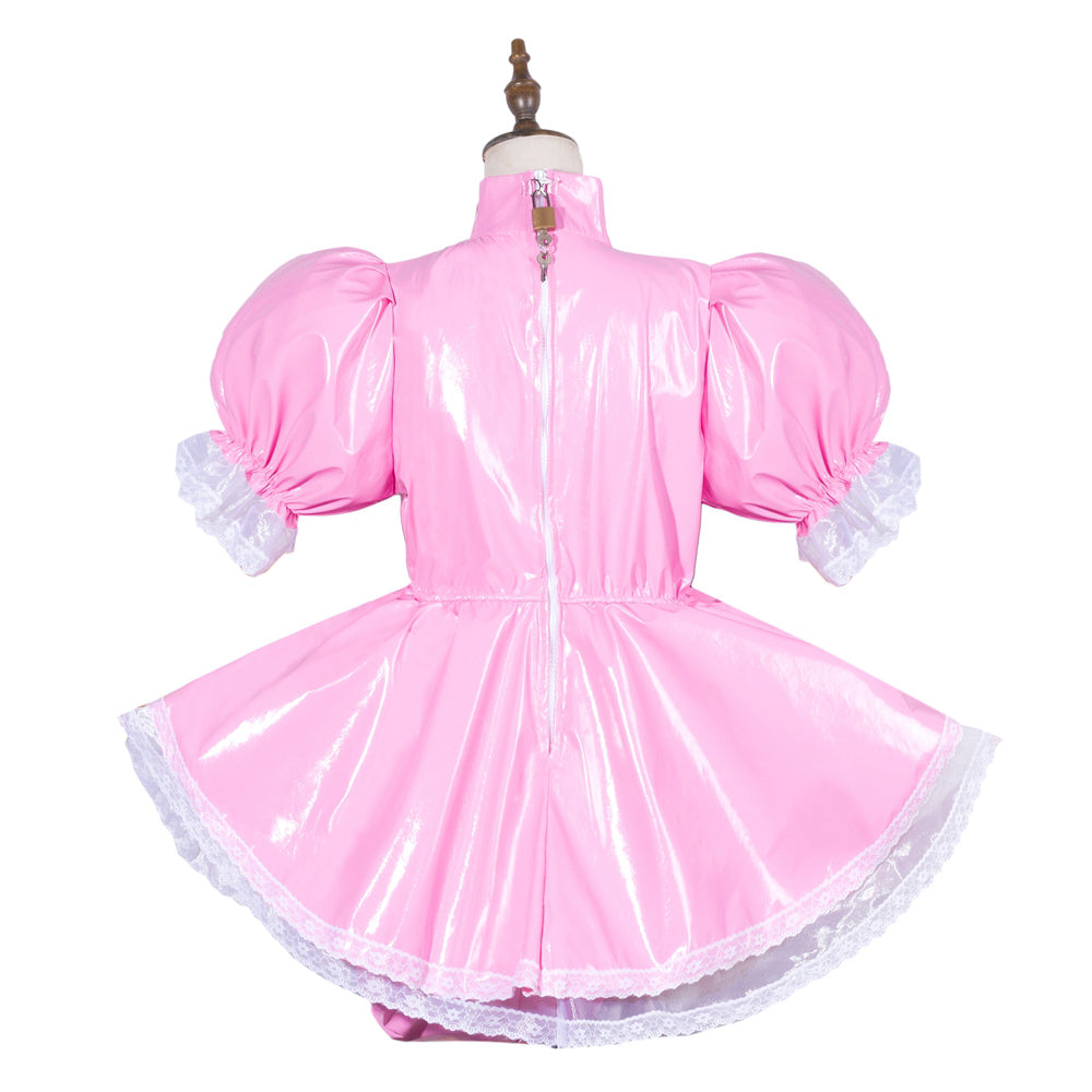 Combinaison Bébé Rose Clair en PVC Fin G3780