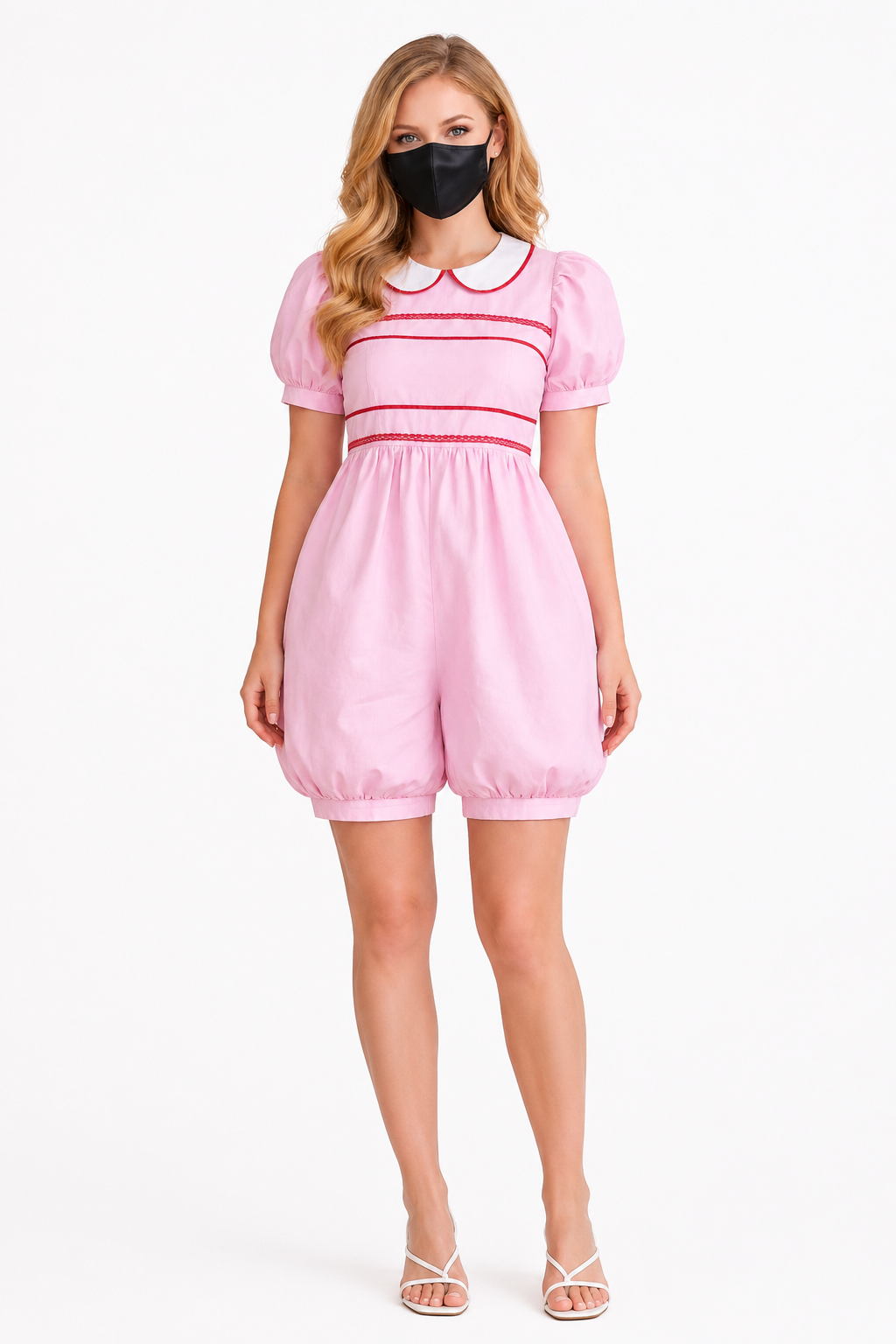 Babyrosa Baumwollstrampler G3825