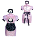 Baby Pink Clear PVC Dress G3874