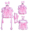 Baby Pink Satin Dress G3882