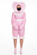 Baby Pink Thin PVC Bodysuit G3910