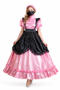 Baby Pink Satin Dress G3993