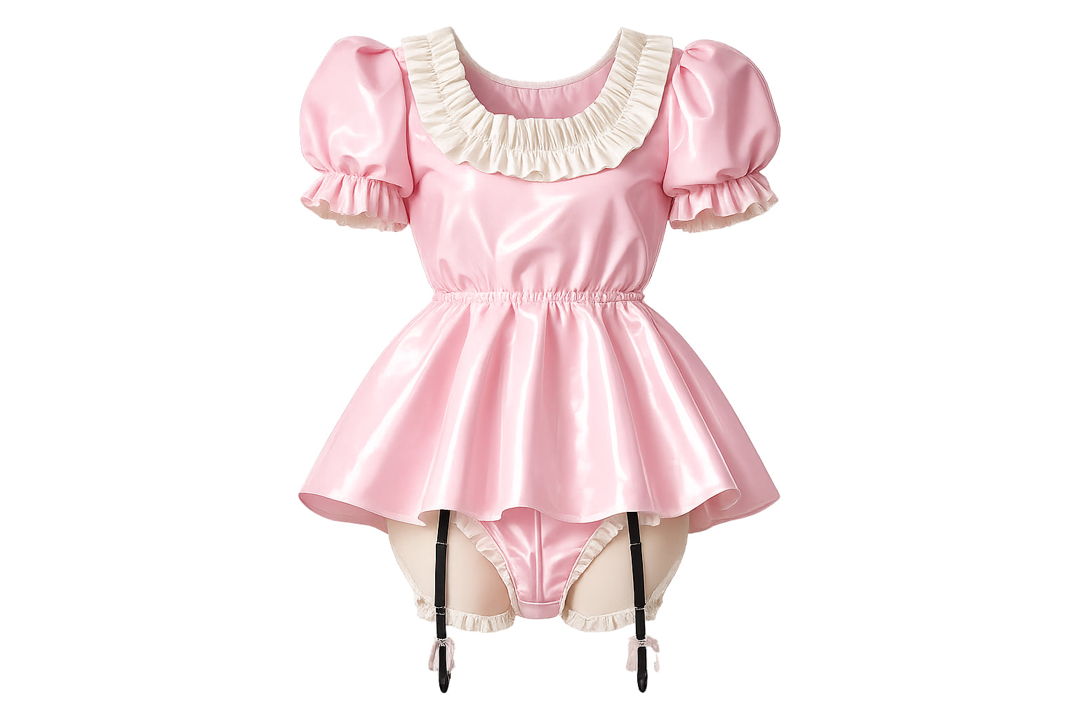 Grenouillère Bébé Rose en PVC Fin G3999