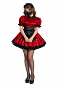 Red Satin Dress G4000