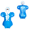 Blue Clear PVC Romper G4065