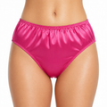 Hot Pink Satin Panties G4086
