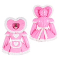Pink Thin PVC sissy maid Dress G4090