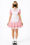 Baby Pink Cotton Dress G4095