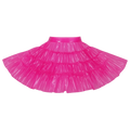 Hot Pink Clear PVC Petticoat G4098
