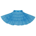 Blauer, klarer PVC-Unterrock G4099
