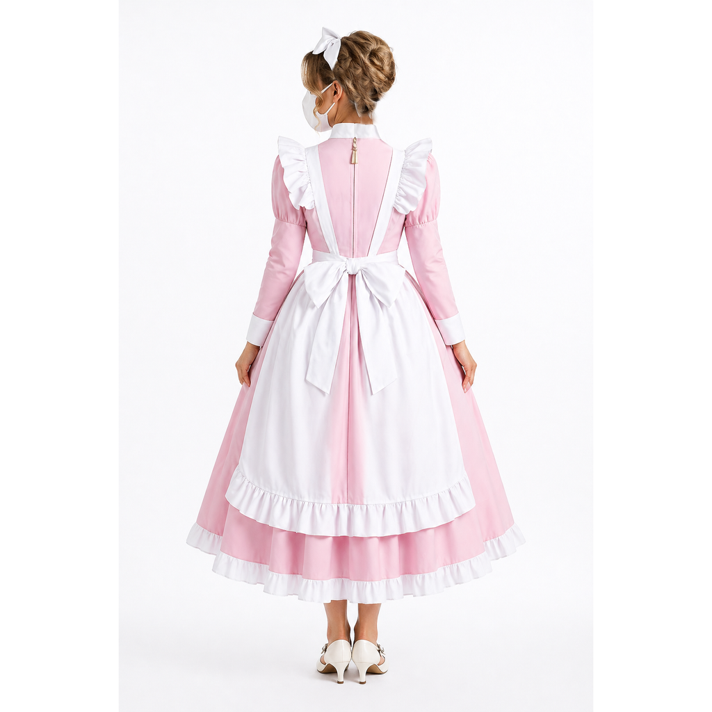 Rosa Baumwollkleid G4132