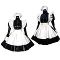 schwarzes Satin-Kleid G473