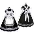 schwarzes Satinkleid G524
