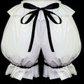 weiße dünne PVC-Panty G587