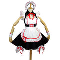 schwarzes Baumwollkleid G726