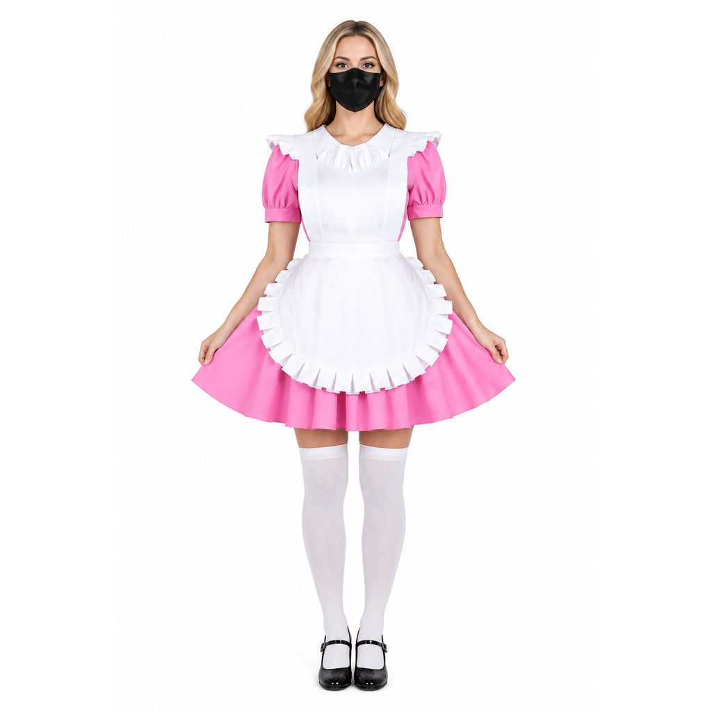 rosa Baumwollkleid G760