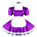 Lila Baumwollkleid G781